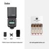 Godox TT520III Universal Hot Shoe Camera Flash with AA Battery Pack