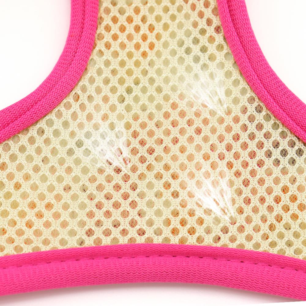 Mesh Nylon Dog Harness Lead Leash Set Reflective Dogs Vest Harnesses With Walking Belt Rope for Small Medium Large Dogs Pug