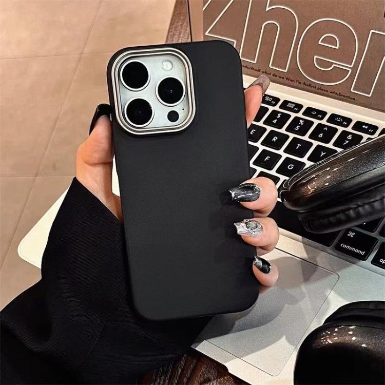 Minimalist Phone Case PC Premium for iPhone Opp Bag&For iPhone 16 чёрный