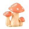 Miniature Resin Mushroom Figurine Decorative Mini Sculpture for Home Garden Yard Lawn Decoration Accessories