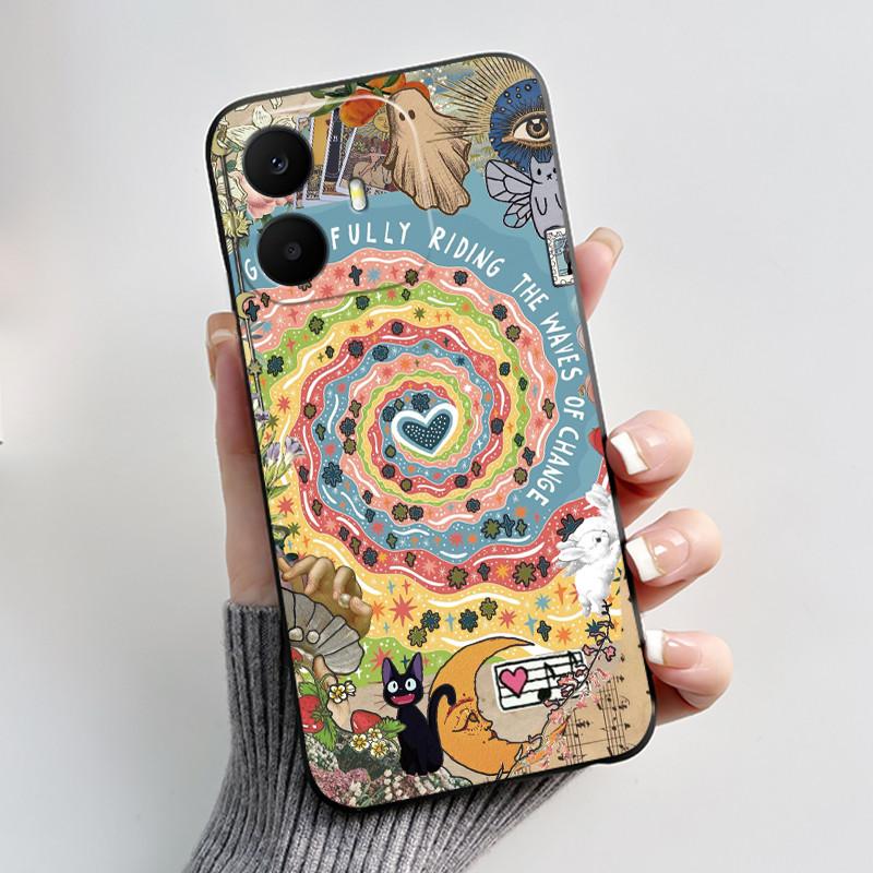 Cute Case For TCL K70 4G / TCL K70 Power 4G Fundas Capa Printing Shell Protective Cover Soft Silicone Cartoon Phone Casing Coque