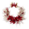 Gold Mist Christmas Wreath 50cm Holiday Door Decor