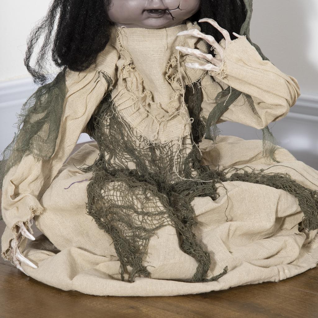Halloween Decoration Ghost Doll with Special Effects and Sound Function 80 Cm X 23 Cm X 83 Cm