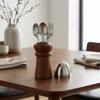 Wood Cutlery Storage Box European Style Fruit Fork Spoon Box Vintage Chopsticks Holder Restaurant
