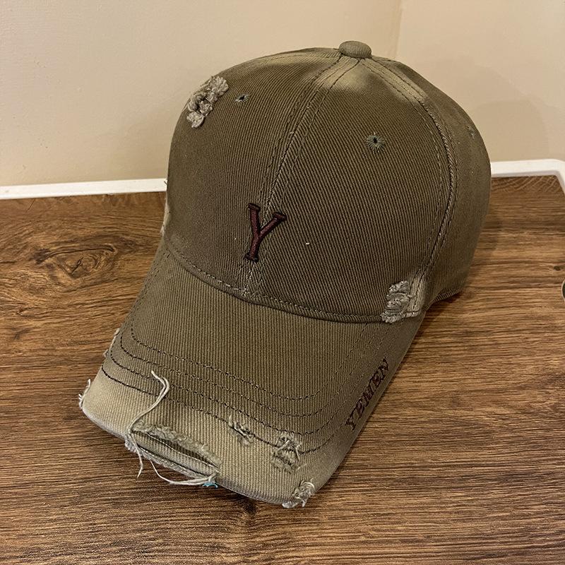 

Капелюх жіноча літня дірка тривимірна вишивка дихаюча сонцезахисна шапка спортивна на відкритому повітрі обличчя маленька м яка чоловіча шапка M（56-58cm）