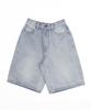 WEGO Vintage Wash Denim Light Denim Women's Shorts, Medium,