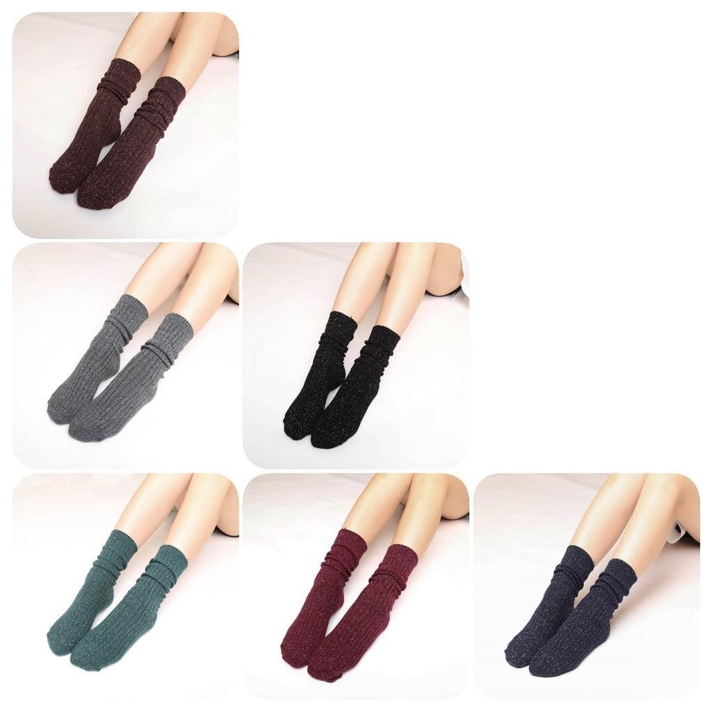 Vintage Style Japanese Cotton Crew Socks For Women Soft And Cozy Fall Winter