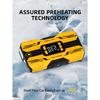 4-in-1 Car Jump Starter Power Bank with Air Compressor, 12V Portable Battery Booster for Auto Motorcycle LED Light & USB