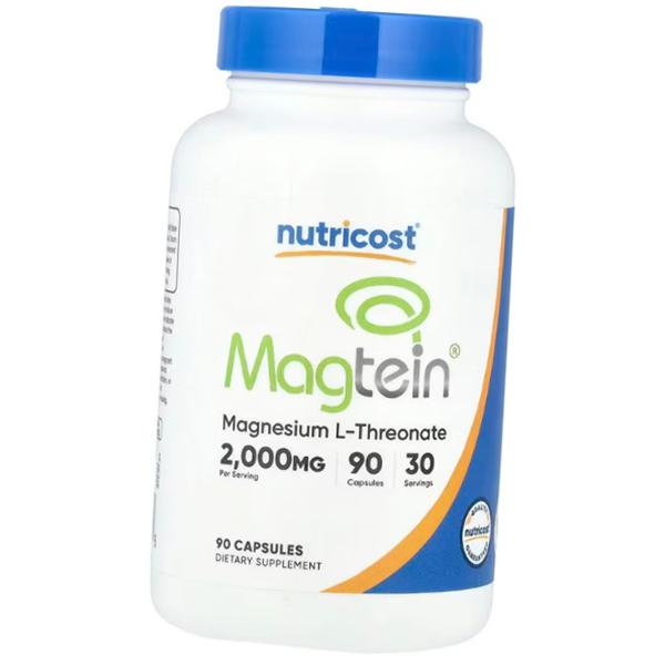 

Магний Треонат, Magtein Magnesium L-Threonate, Nutricost (36647012) 90caps