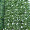 Artificial Green Ivy Rattan Fence for Balcony and Exterior Walls
