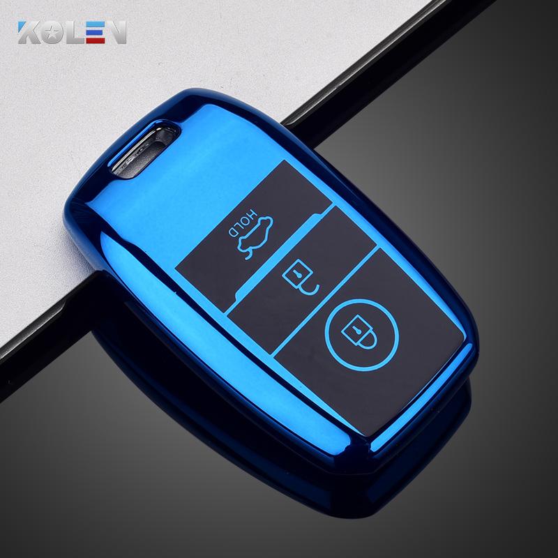 Soft Tpu Auto Smart Key Fob Cover Case Housing Fit For Kia Rio Rio5 Sportage Ceed Cerato K3 Kx3 K4 K5 Sorento Optima Picanto Auto Accessories