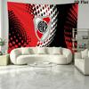 River Plate Wall Tapestry Aesthetic Wall Hanging Printed Fabric Blanket Decorative Tapestries for Bedroom Living Room Home Decor