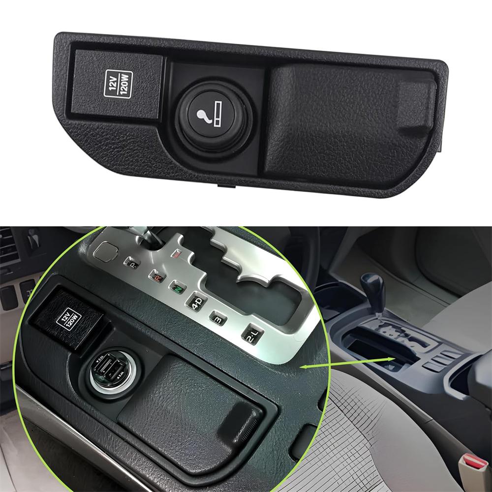 Ashtray & Cigarette Lighter Smoker Kit Center Console For Toyota 4Runner 05-09