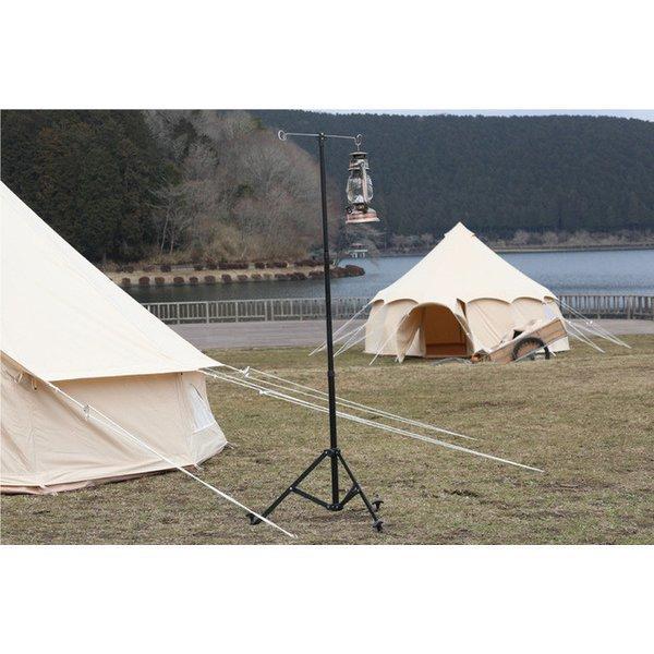 SMore S More Aluminiowy stojak na latarnię Alumi Lantern Stand Smoft002lSta Czarny [akcesoria do latarenek zewnętrznych]