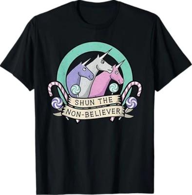 Unicorn Shun The Non Believer T-Shirt