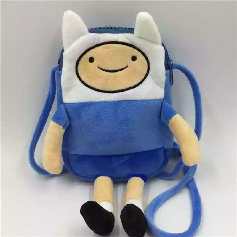 Adventure Time Beemo BMO Plüschrucksack für Kinder mit weichem Griff und geräumigem Design