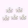 Teamer Stainless Steel Charms DIY Jewelry Making Question Mark At Dollar Sign Mini Charms Bracelet Necklace Handmade Accessories