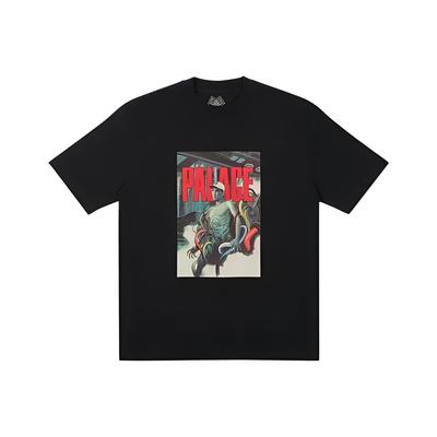 Mangas T-Shirt Black Unisex Tops P21TS172