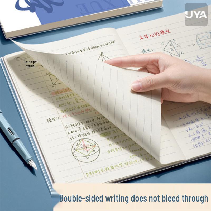 B5 Thickened Subject Notebooks for Middle School: Chinese, English, Physics, Math - Complete Set