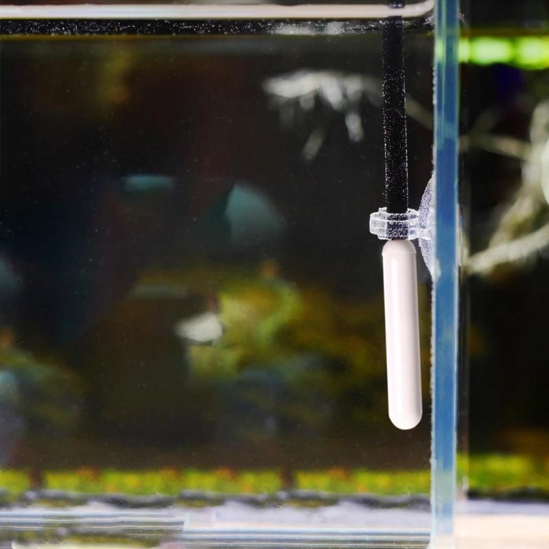 Small Fishes Tanks Heating Thermostats Adjustable Temperature Thermostats Heater Rod Ceramics Aquariums Heater for Animal Drinking Water