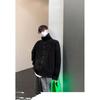 Men's Plus Size Winter Thickened Solid Color Knit Sweater Warm Knit Sweater Retro Casual Sweater