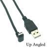 Up Down Left Right Angled 90 Degree USB Micro USB Male To USB Male Data Charge Connector Short Cable 25cm 50cm 150cm