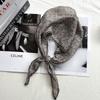 Thin Hair Scarf Headband Solid Color Sun Protective Scarf New Triangle Headscarf  Women