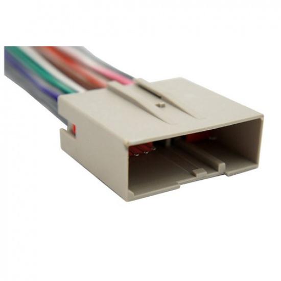 Fits Ford F-250/350/450/550 2005-2007 Single DIN Harness Radio Dash Kit