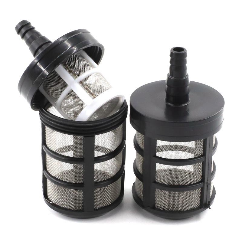 1Pcs/3Pcs 8~14mm Hose Pipe Filter Aquarium Fish Tank Stainless Steel Filter Mesh Car Wash Sprayer Pump Filter Suction Screen