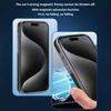 Wysokiej jakości etui na telefon z prawdziwej skóry bydlęcej dla iphone 17 Air 16 Pro Max 15 14 13 Promax Magnetyczny Niewidoczny Pierścień z Uchwytem Pokrowiec