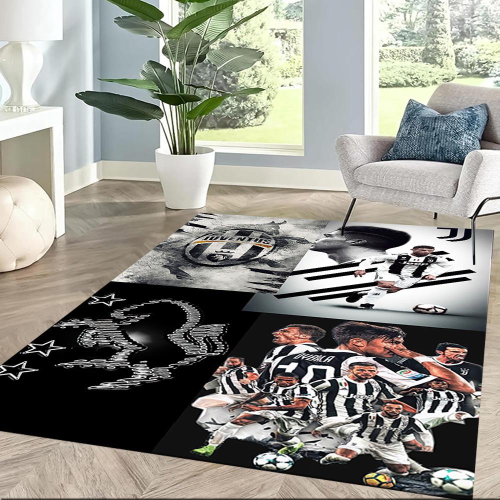 Juventus Floor Mat Perfect For Dormitory Bedrooms Foyer Study Room Antislip Rug Office Home Decor Wedding Party Gift