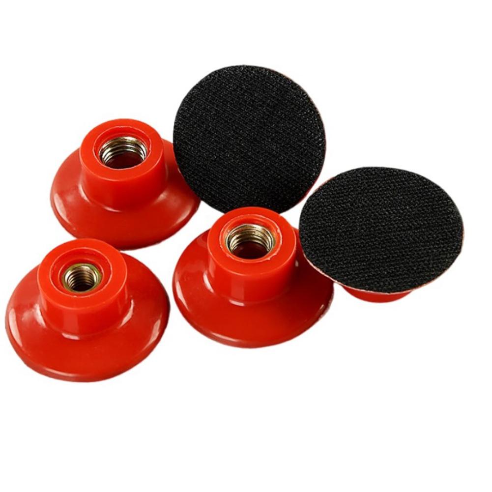 50mm 2inch Backing Pad for Sanding Discs with M10 and For M14 Thread Compatibility for Use in Car Polishing and Buffing