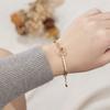 Chain Link Endless Love Heart Lace Bracelet For Women Fashion Elegant High-End Sense Jewelry Eternal Love