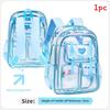 Transparent Jelly Backpack For Girls And Boys Pvc School Bag With Large Capacity For Kids And Teens