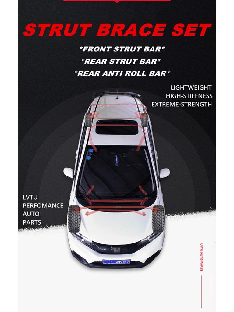 BMW F30/F20/F32/F22 Strut Brace Set - Car Balance Bar Modification Accessory