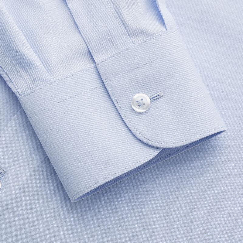 CAMICISSIMA Men's Slim Fit Business Casual Non-Iron Long Sleeve Shirt