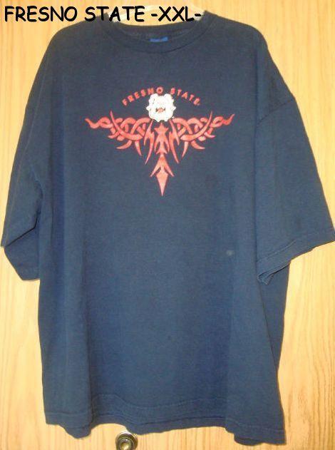 FRESNO STATE LOGO -XXL- T-SHIRT M