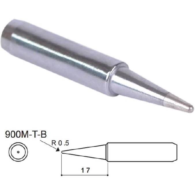 10pcs 900M-T-B Replacement Soldering Iron Tips for Radio Shack, TENMA, ATTEN, QUICK, Aoyue Solder Station