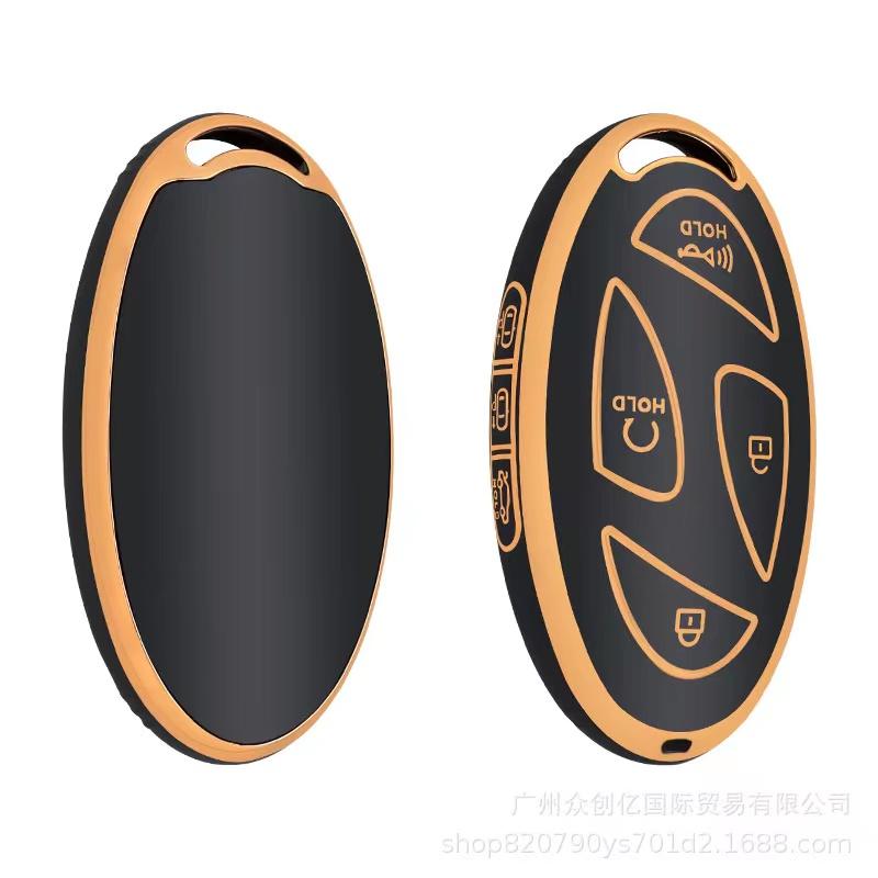 5/7Bottons Car Smart Key Shell Fob Holder Keychain for Hyundai Kona Ev Grandeur GN7 2023 TPU Car Key Case Cover Accessories