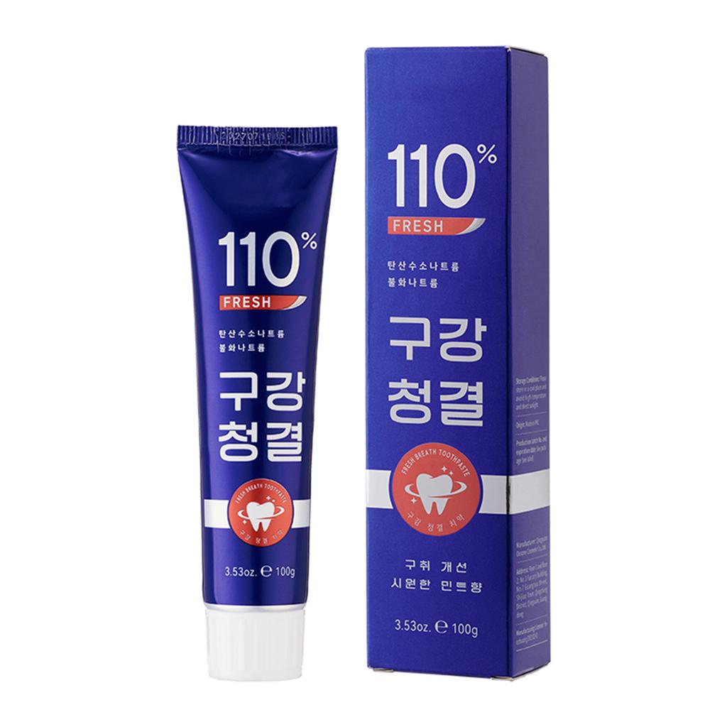 Diep reinigende tandpasta met tandvleesverzorging - Vlekverwijderende formule voor frisse adem en gezonde tanden, Essentieel voor mondhygiëne