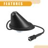 Partuto Antenna Base No.1J0035501F - Car Roof Radio Antenna Base Mount - Compatible with