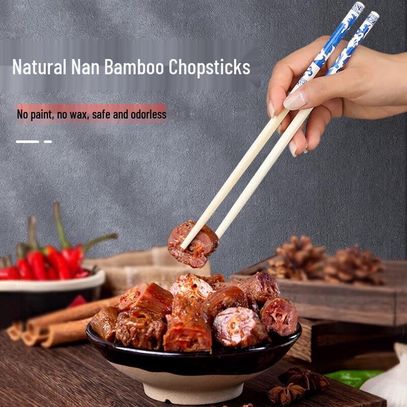 FATTBAO Disposable Bamboo Chopsticks for Camping & Outdoors
