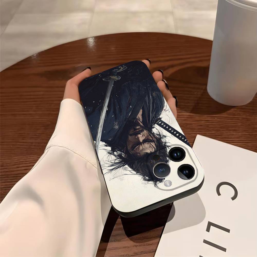 

V-Vagabond Miyamoto Musashi Phone Case For iPhone 17,16,15,14,13,12,11,Pro,MAX,Plus TPU Soft To Skin-friendly Cover iPhone15promax
