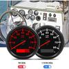 Geloo 85MM Boots Drehzahlmesser - Wasserdichter Außenbord-Drehzahlmesser 0-8000 U/min Tacho Meter für Auto LKW Marine Diesel Benzinmotor U/min Tacho Anzeige