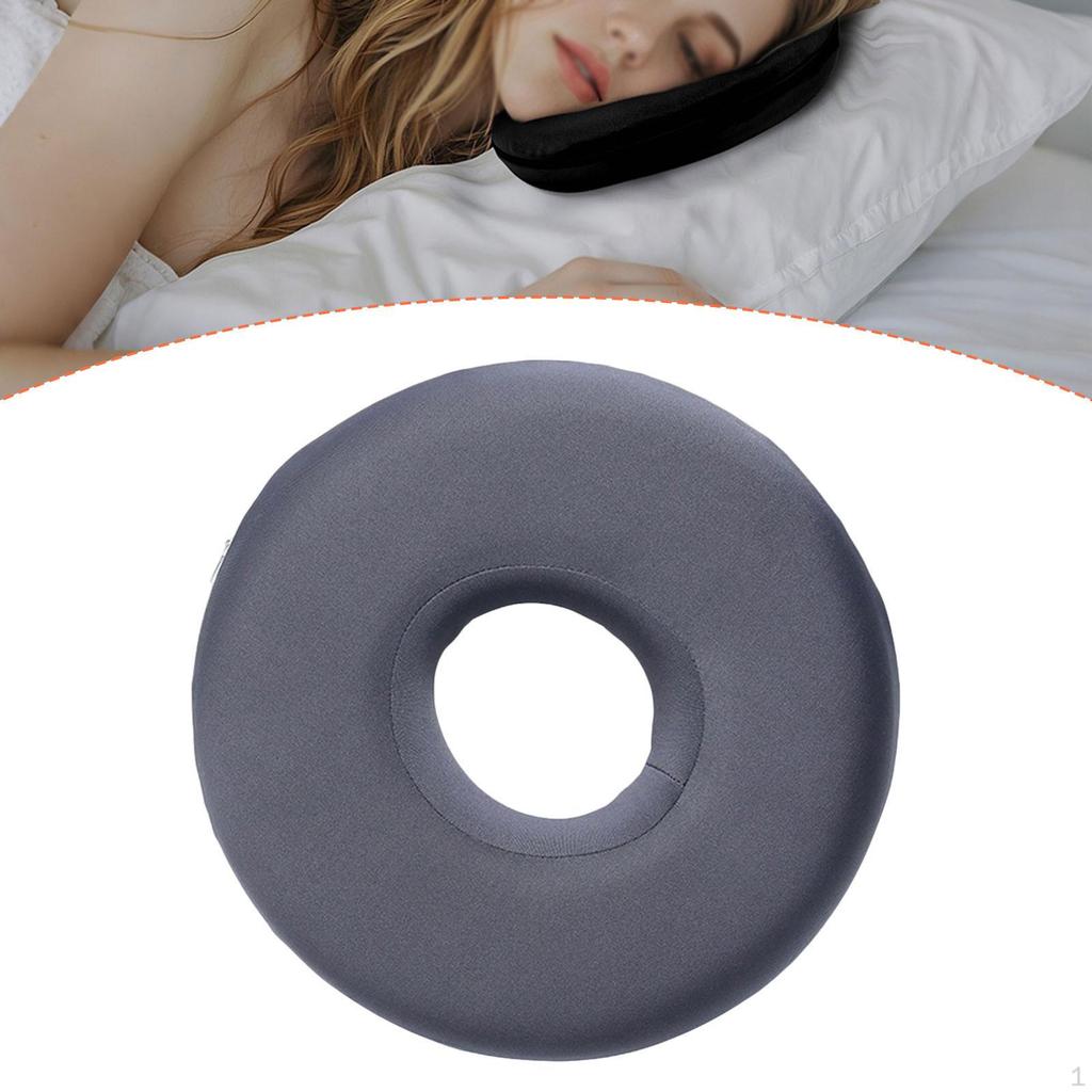 Ear Piercing Pillow Portable Guard Protector Washable Pierced Ears Support for Side Sleeping