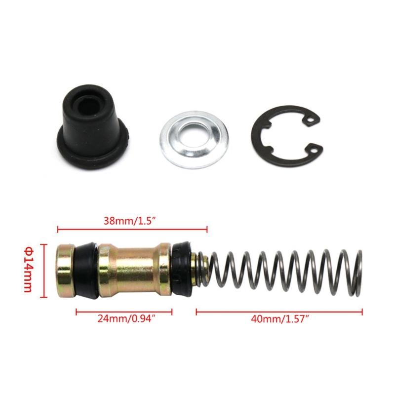Motorcycle Scooter Brake Pump Front and Rear Masters Cylinder Piston Repair Kit