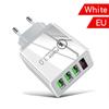 3usb Digital Display Fast Charger 5v3a Multi-function Adapter Travel Charger