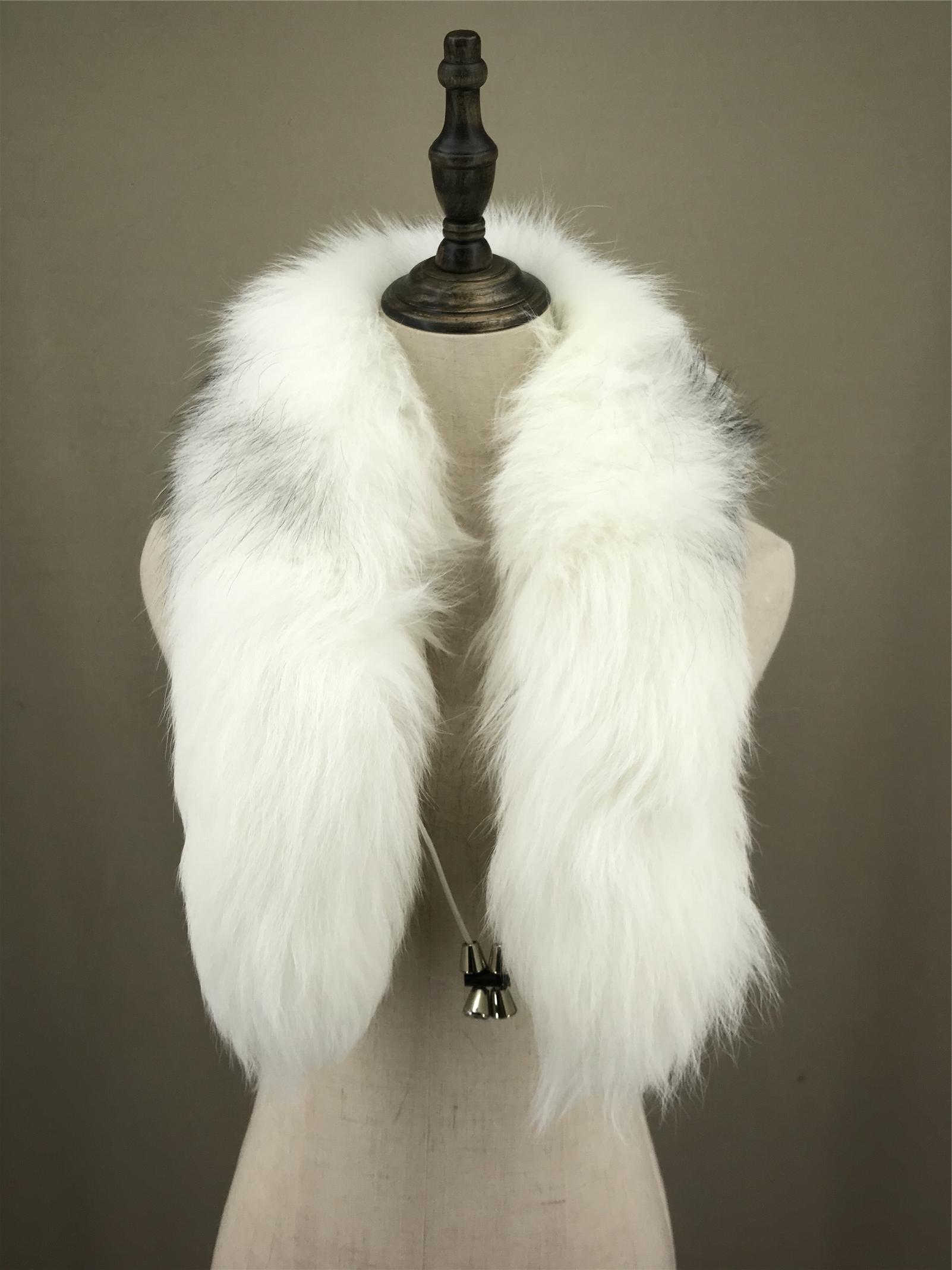 

Real Fox Fur Scarf Collar 230821 One Size
