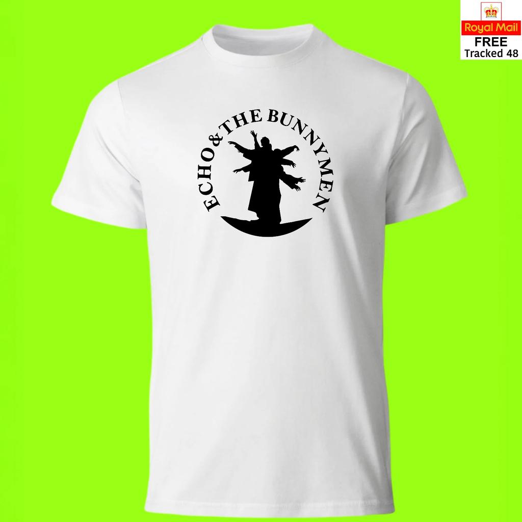 Echo & the Bunnymen - T Shirt - Post Punk Gothic Rock Music Band 70s 80s