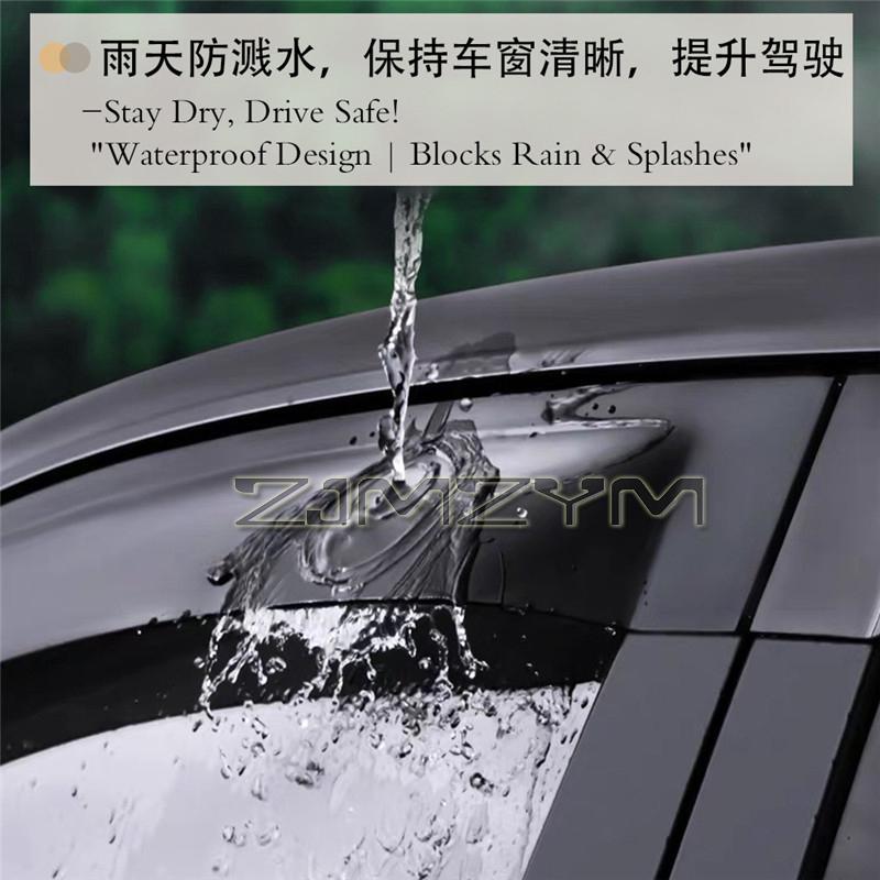 Window Visor for RENAULT CLIO 4 HATCHBACK WAGON 2012 2013 2014 2015 2016 2017 2018 2019 Wind Deflectors Rain Guards Door Ent